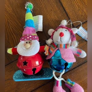 Lot of Christmas ornaments